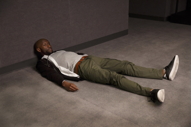 Phillip James Brannon finds himself flat on his back.