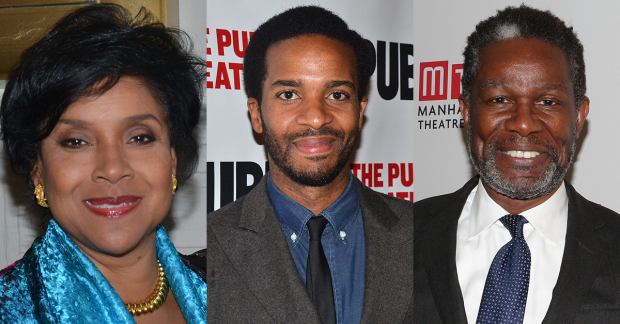 Phylicia Rashad, André Holland, and John Douglas Thompson